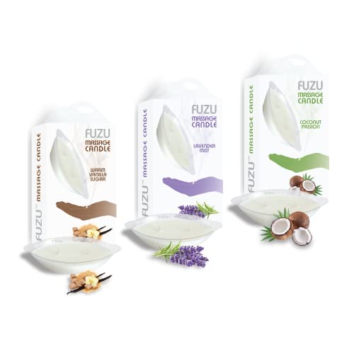 The Eco-Friendly & All-Natural Fuzu Massage Candle, Oil & Skin Moisturizer - Du…
