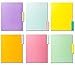 10 Cute File Folders -Floral File Folders & Colored File Folders in Vibrant Colors -Decorative File Folders -Pretty File Folders- 300 gsm Thick, Letter Size File Folders - 9.5 x 11.5 inch (Pack of 10)