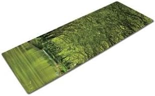 Abundant Life Yoga - Combo Yoga MAT | Premium Eco Mat/Towel That Grips The More You Sweat | Ideal for Hot Yoga, Bikram, Pilates| Includes Carrying Strap!
