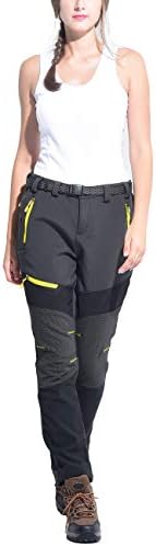 Black waterproof fleece winter pants with zipper pockets, priced at $37.98.