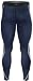 New 018 Take Five Skin Tights Compression Leggings Base Layer Navy Running Pants Mens S - 2XL