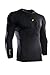 Storelli BodyShield Goalkeeper 3/4 Undershirt, Compression Shirt, Sports Accessories, Goalie Shirt, Turf Protection, Lightweight, UV Resistant, Sweat Wicking, Standard, Extra Large Black