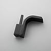 Lovedima Modern Single Joystick Handle Single Hole Solid Brass Waterfall Spout Bathroom Sink Faucet (Black)