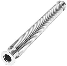 Ikakon KF-16 Metal Bellows Hose Fit for ISO-KF Flange Size NW-16 (500mm/19.68 inch)