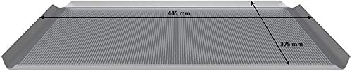 LEHRMANN Bakplaat geperforeerd 44,5 x 37,5 cm taartplaat geperforeerd pizzaplaat compatibel / vervanging voor oven… - Image 6
