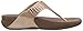 FitFlop Women's Glitzie Toe-Thong Sandal, Nude, 8 M US
