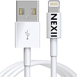 iPhone charger, NEXII Lightning to USB Cable (6ft) for iPhone 7 6s 6 Plus 5s 5c 5, iPad Pro, Air 2, iPad mini 4 3 2, iPod touch 5th / 6th / nano 7th