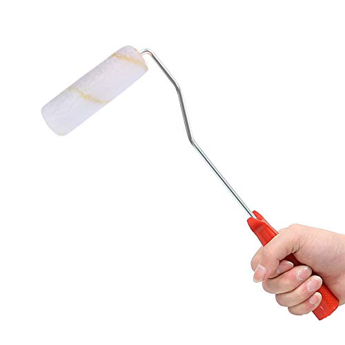 Lucky Monet Packet of 30 Pcs 4" Paint Roller Covers Mini Paint Roller Brush Covers Edger Trim Roller Refill Gold Stripe Soft Woven 1/2" Nap