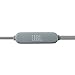 JBL T110BT Wireless in-Ear Headphones Three-Button Remote Microphone (Gray)