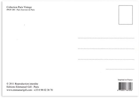 フランス製 ポストカード 三枚のエッフェル塔のイラスト Paris Vintageシリーズ Ppof080 B07dj8tlhv 115円 新作製品 世界最高品質人気 正規品送料無料 100 品質保証 激安超特価