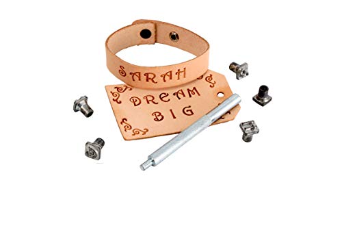 2 Realeather+Alphabet+Number+Stamp+Multicolor