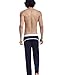 Showtime Men Deep Blue Long Underwear Leggings Long Tight Pants Autumn Winter Pajamas