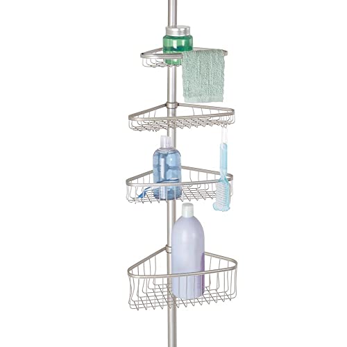 Mua mDesign 0391MDBA Bathroom Shower Storage Constant Tension Corner Pole Caddy trên Amazon Mỹ