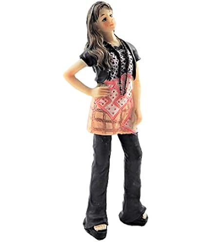Melody Jane 1:12 Scale Dollhouse Figure – Modern Boy In Jeans, Resin Miniature Person, 4.125 Inches Tall - View #6