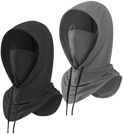 Snood Over Helmet Balaclava with Ventilation for Ski Snowboard and Biking  (Polyester, Black) at Amazon Men's Clothing store