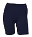 Private Island Women UPF50+ Skinny Beach Board Shorts Swim Hot Pants Rash Guard (M, Navy JV-YSP)