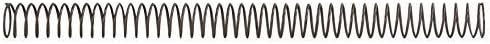 Into the Wild US Made .223 Piano Steel Silver Coil Standard Build Spring Coil