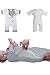 CribCulture Sleepsuit 2 Pack - Transitions Your Baby from Swaddling - Adjustable Ventilation - 3-7 Months - Wearable Blanket