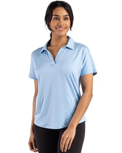 Cutter & Buck Coastline Epic Comfort Recycled Womens Dolman Polo at Amazon