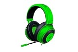 Razer Kraken Gaming Headset 2019: Lightweight Aluminum Frame - Retractable Noise Cancelling Mic - for PC, Xbox, PS4, Nintendo Switch - Green