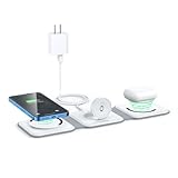 Wireless Charger 3 in 1,RTOPS Magnetic Travel