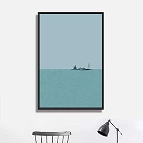 Framed Canvas Wall Art for Living Room, Bedroom Natural Scenery Canvas Prints for Modern Home Decoration Ready to Hang - 16"x24" inches