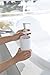 Yamazaki 2932 Tower Body Soap Dispenser Contemporary Bottle Pump for Shower, Round, White