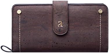 Brown Cork Leather Kim Women's Wallet