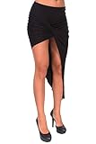 Women's Rayon Skirt Twisted Draped Asymmetrical Made in the USA