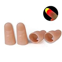 HAHAone Magic Thumb Light for Kids, Fake Thumb, Light up Thumbs Magic Trick, Magic Toys(2 Packs/4PCS)