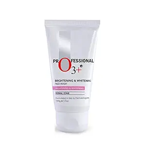 O3+ Brightening & Whitening Face Wash with Cucumber and Aloe Vera Extracts (100 GM)