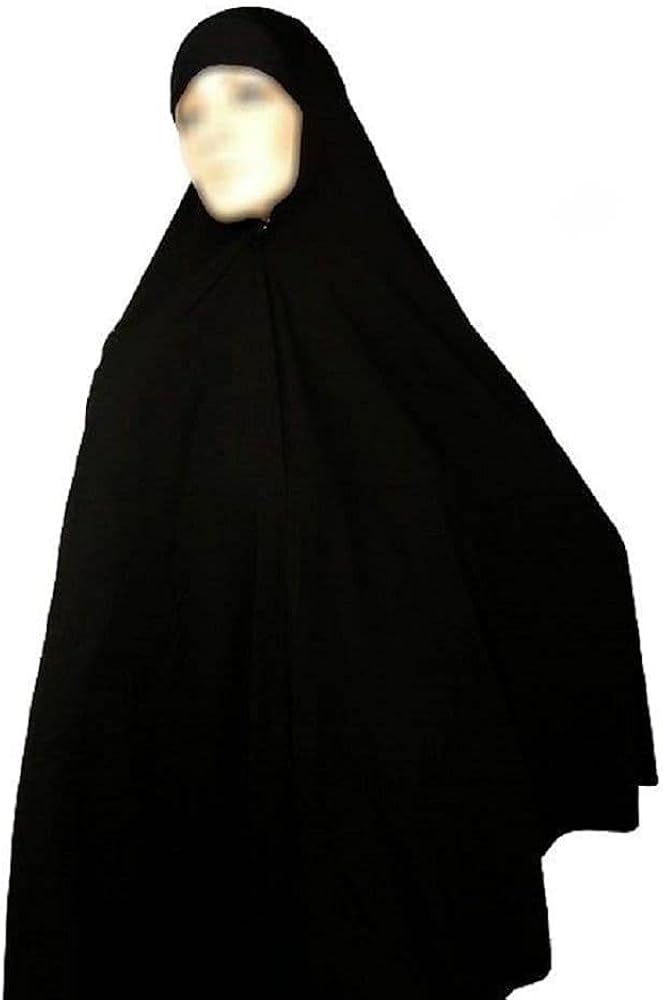 Hiyab O Burkha Extralargo De Algodón Para Mujer – Estilo Pullover, Fácil De Poner, Tallas Varias