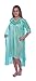 Beverly Rock Women's Solid Tricot Robe Set Long shiny Satin Silky Nightgown Set