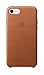 Apple Leather Case (for iPhone 7) - Saddle Brown
