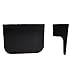 Binmer(TM) Black 2 Cup Holder Drink Beverage Seat wedge Car Auto Truck Universal Mount