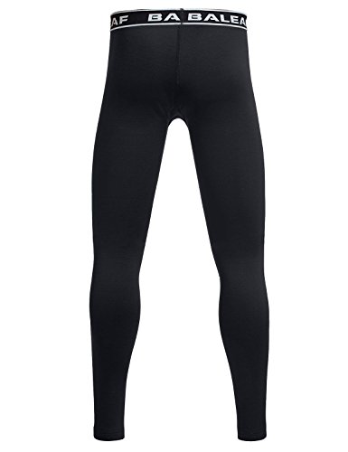 image for Baleaf Youth Boys' Compression Thermal Baselayer Sport Basketball Tigh