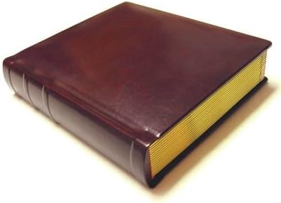 Art Style Albums Professional Burgundy 8x10 Wedding Photo Album 30 Pages