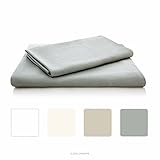 LINENSPA Ultra Soft Luxury 100% Rayon from Bamboo Sheet Set - Twin - Stone