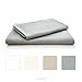 Linenspa Ultra Soft Luxury 100% Rayon from Bamboo Sheet Set - Queen - Stone