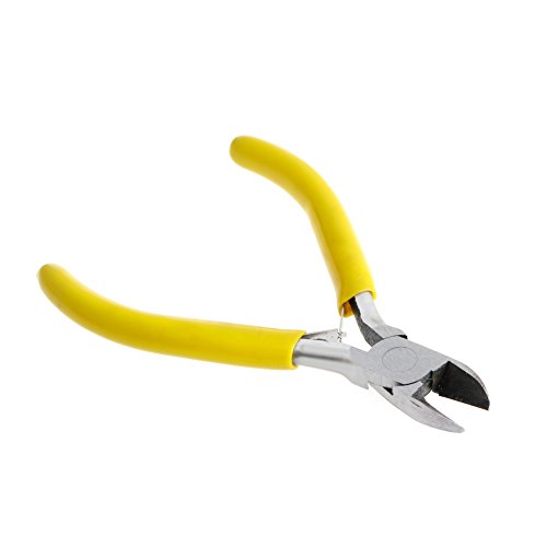 JOYKK Mini-Seitenschneider praktische Schmuck handgefertigte Kohlenstoffstahl Werkzeug - gelb – Bild 8