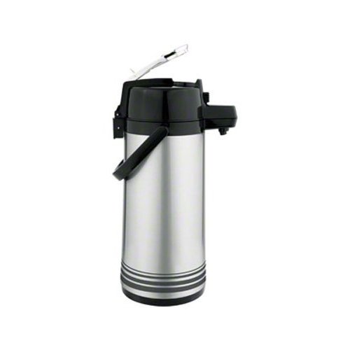 Click Here to See More Images Update International (NLD-22-BK/SF) 2.2 L Stainless Steel Lever-Top Air Pot