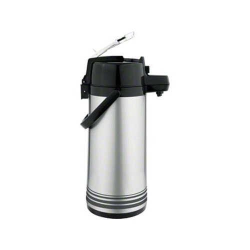 Update International (NLD-22-BK/SF) 2.2 L Stainless Steel Lever-Top Air Pot