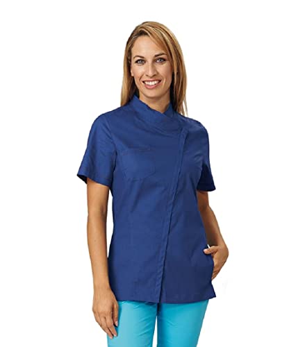 Siggi Group Unisex Kasack M/M Cherry Chef's Jacket, Blau/Türkis, 36