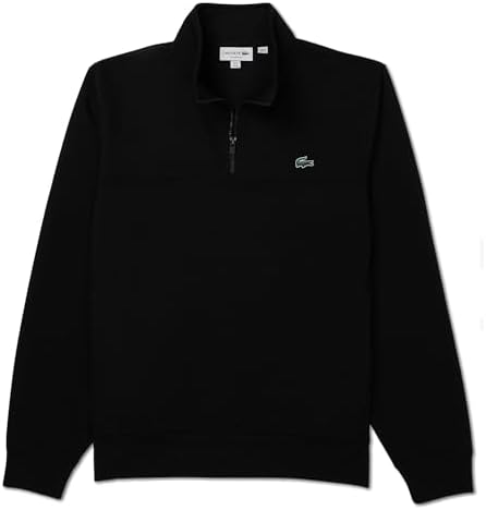 Amazon.com: Lacoste Men's Zip-Up High Neck Interlock Sweatshirt