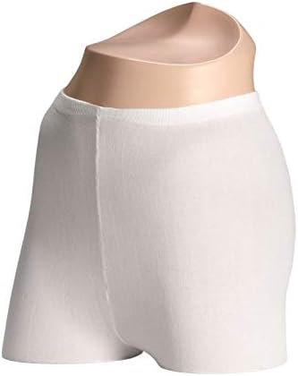 Nurses Choice Disposable Stretch Briefs for Incontinence - Mesh Underwear Holds Pads & Liners in Place.(Includes 12 Briefs) (SM-MED)