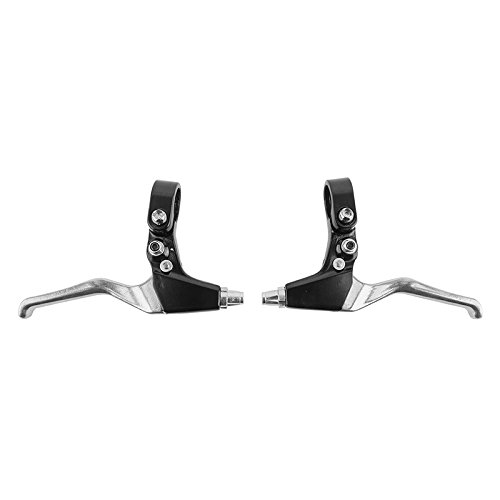 Sunlite Locking Brake Levers, 22.2mm Clamp, Black/Silver