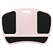LapGear Laptop Lap Desk with Left & Right Mouse Pads - Rose Quartz (Fits up to 15.6