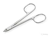 Solingen Long Eye Cuticle Nipper Scissors type Full Jaw [ German made ]