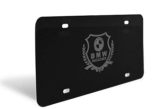 Exquisite Pattern Stainless Steel License Plate Cover for BMW,Stainless Steel License Cover
