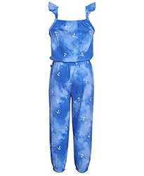 Nautica Girls' Sleeveless Jumpsuit, Full Length